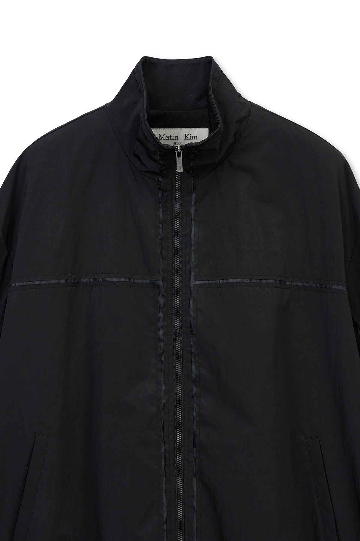 [matinkim] Embroidery Back Logo Jumper IN Black