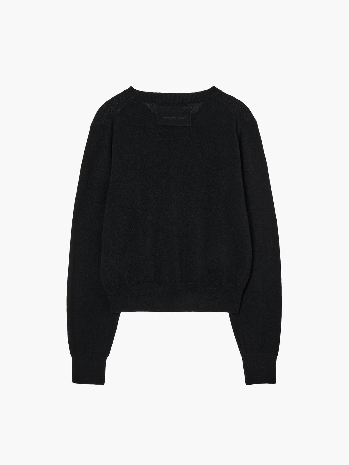 Margesherwood Cashmere Crew Neck Pullover black