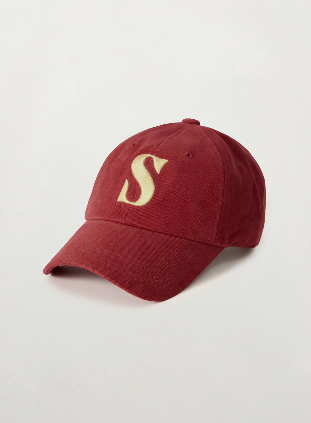 [satur] Vintage Casual Ball Cap - Red
