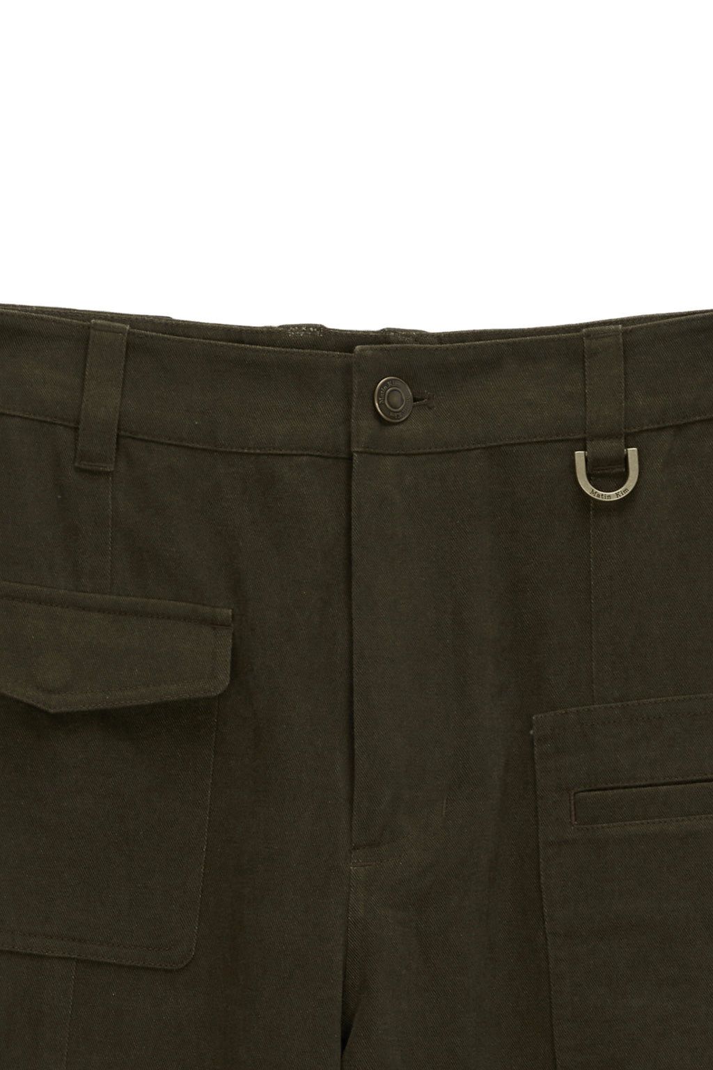 Matinkim Washed Slim Cargo Pants IN Khaki