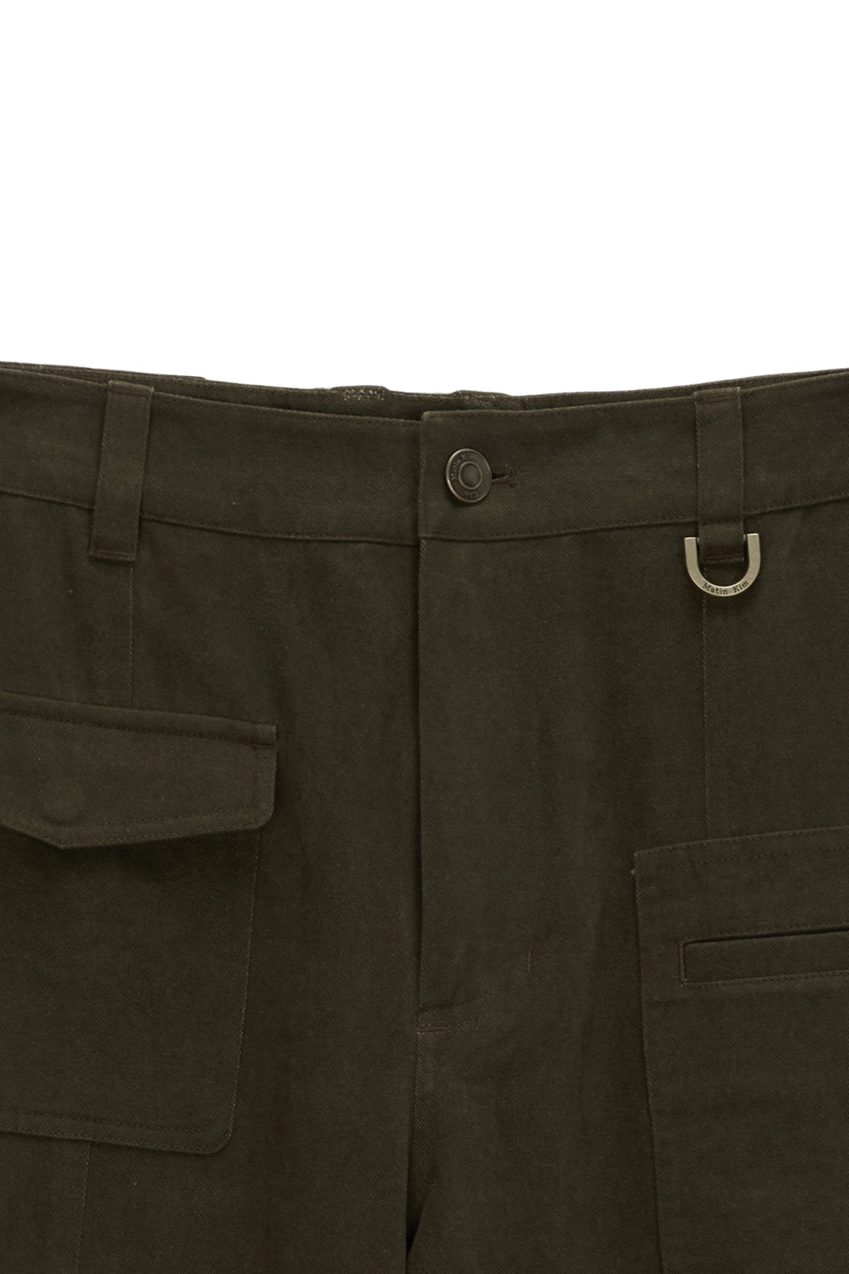 Matinkim Washed Slim Cargo Pants IN Khaki