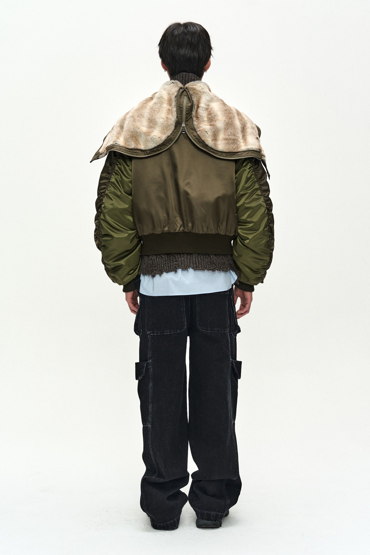 Andersson Bell Unisex Flare Collar MA-1 Parka