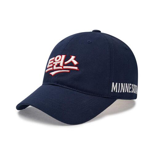 MLB Korean Logo Unstructured Ball Cap Minesota Twins