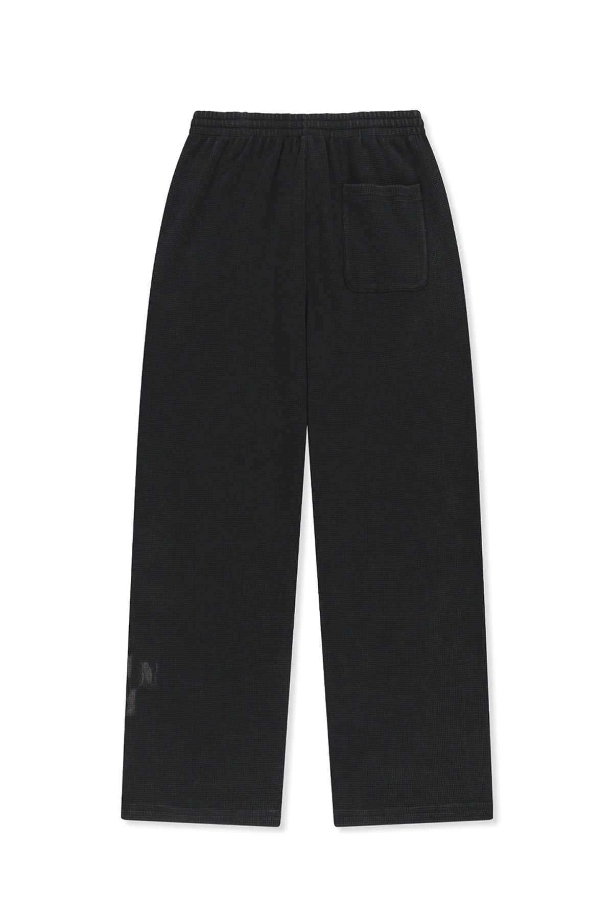 Matinkim Matin Washed Waffle Pants IN Charcoal