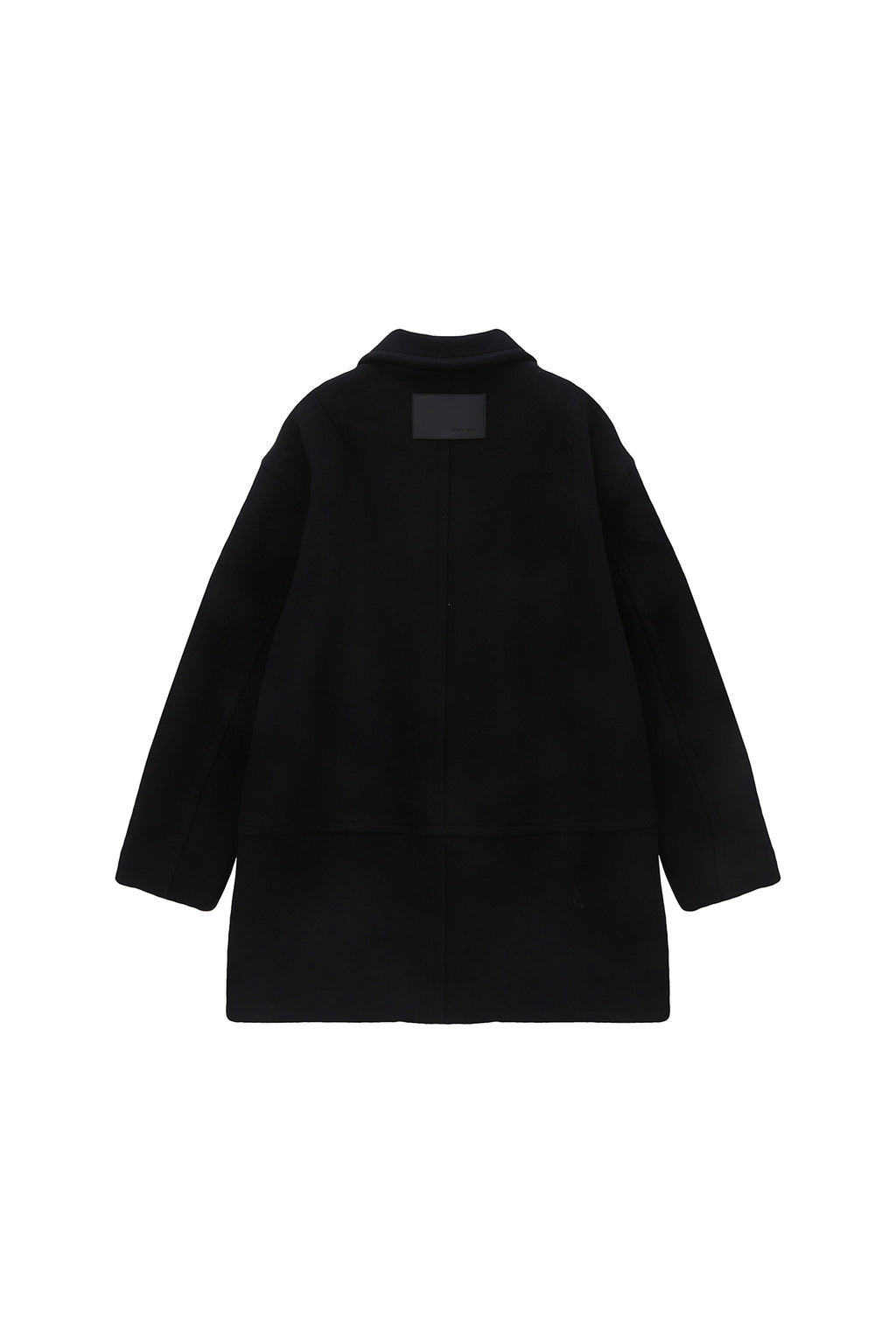 Matinkim Raglan Wool Half Coat IN Navy