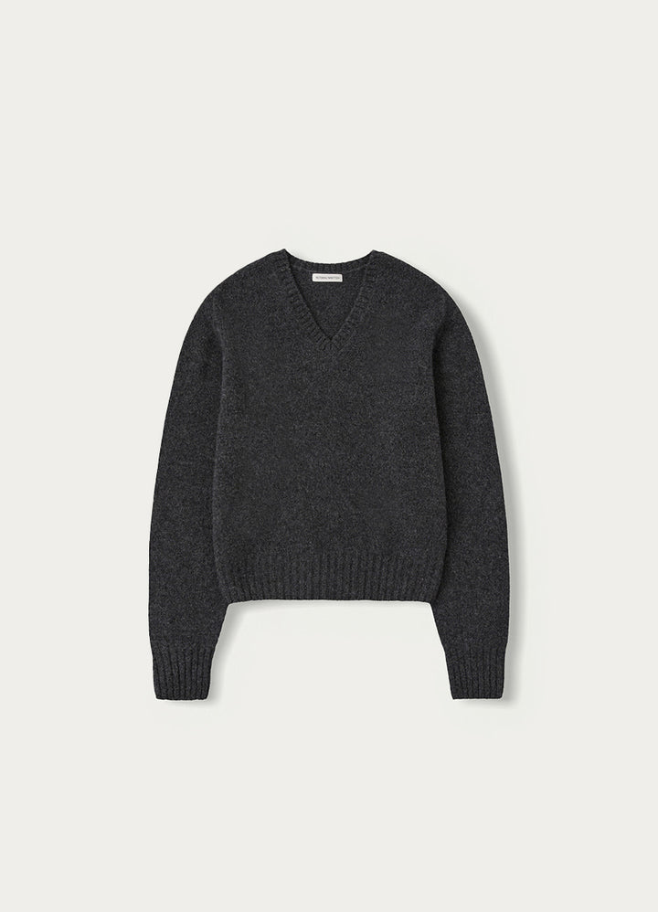 Nothing Written Miro v-neck pullover (Charcoal)