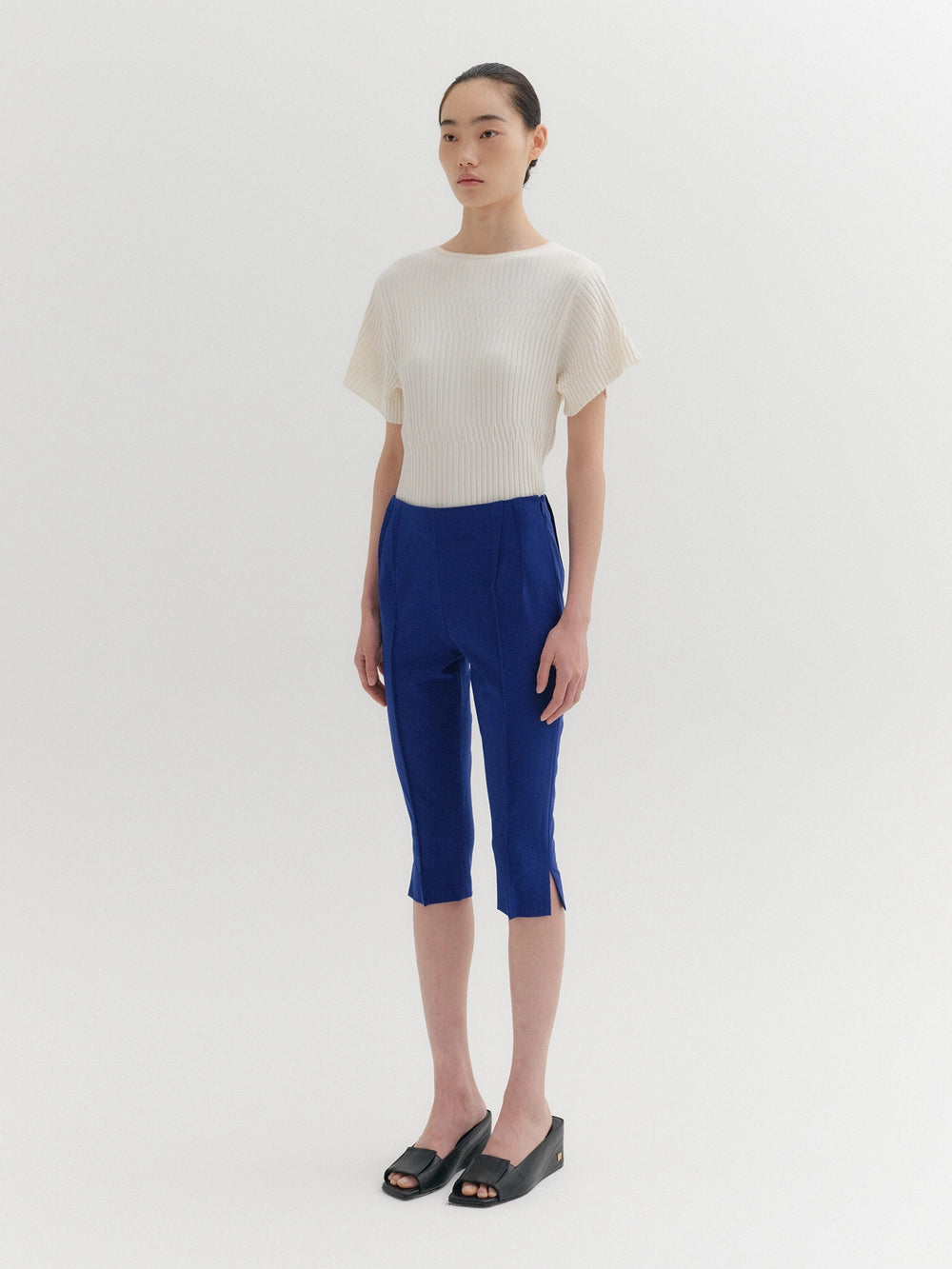EENK Dual Style Knitwear Top - Ivory