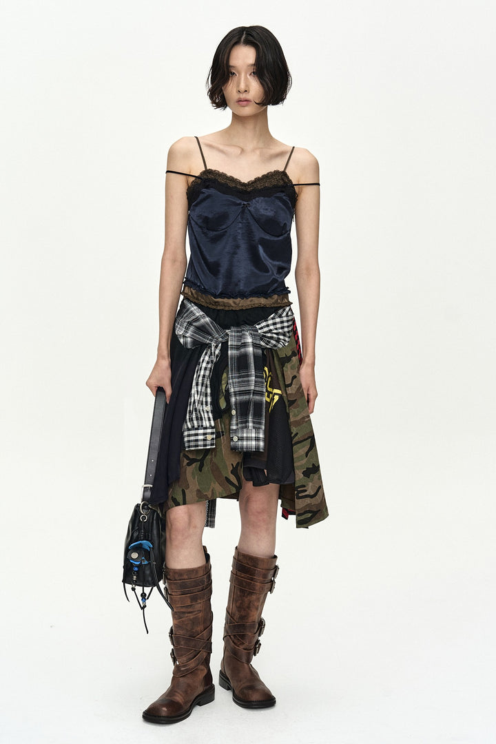 Andersson Bell Reworked Vintage Jersey Camisole Dress