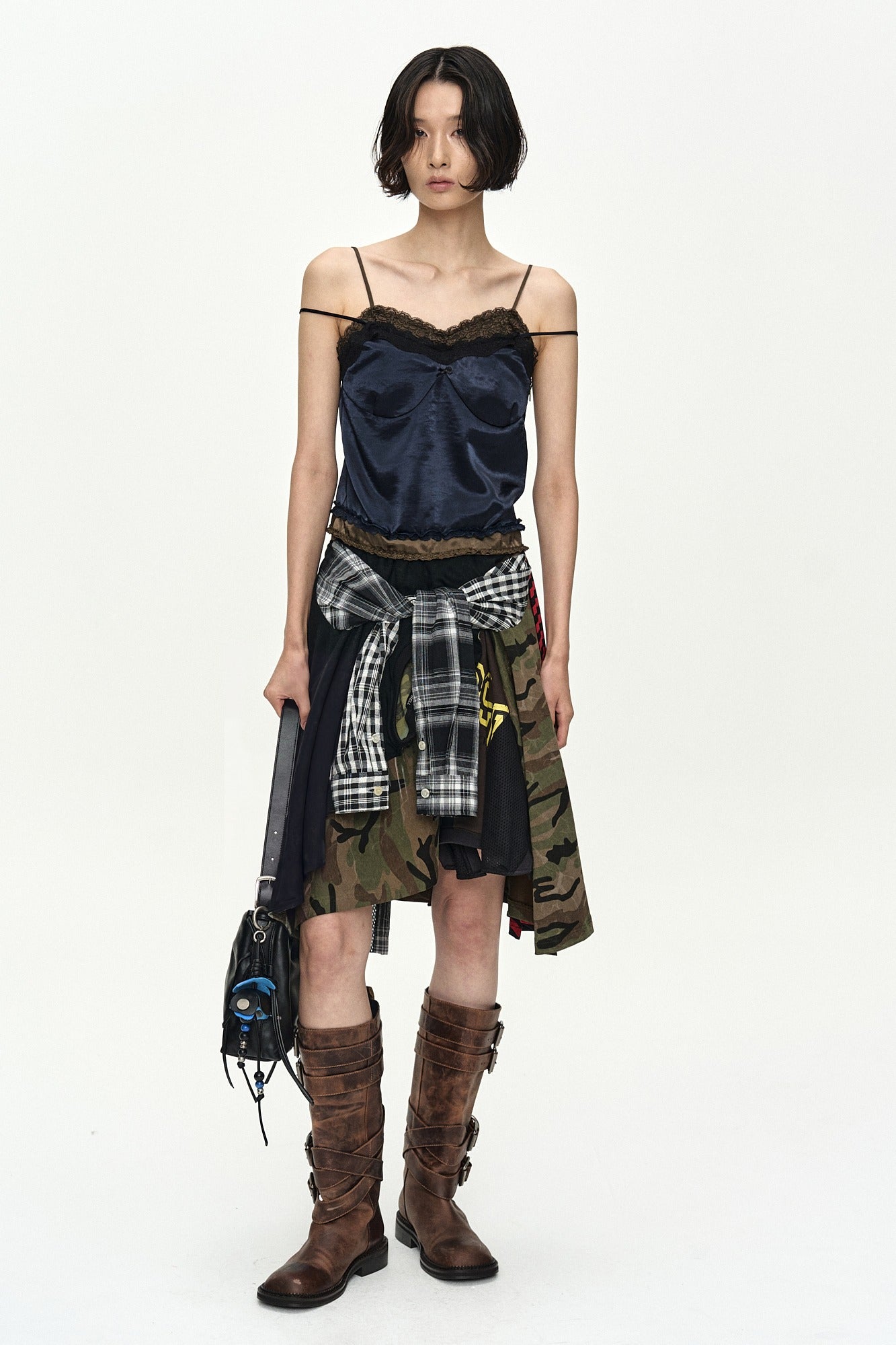 Andersson Bell Reworked Vintage Jersey Camisole Dress
