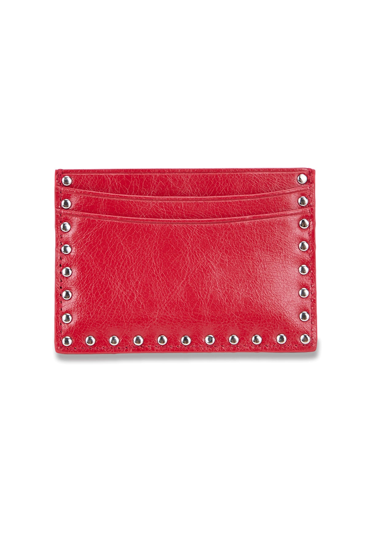 Matinkim Western Stud Card Wallet IN Red