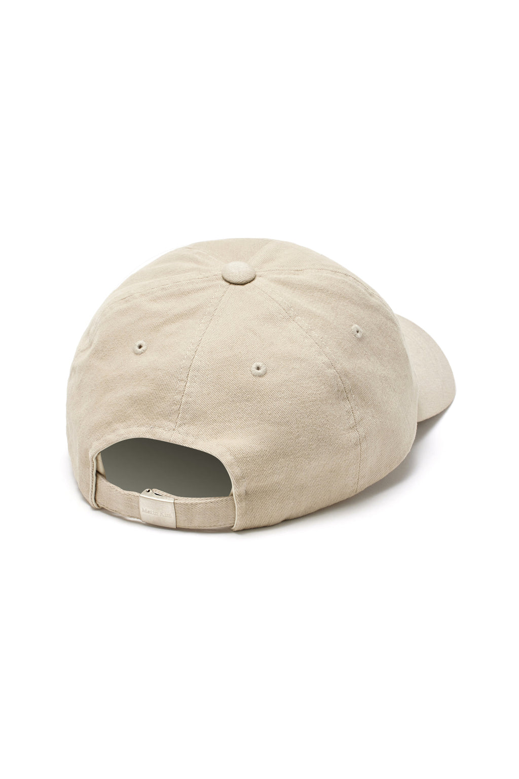 [matinkim] MATIN CURSIVE BALL CAP IN BEIGE