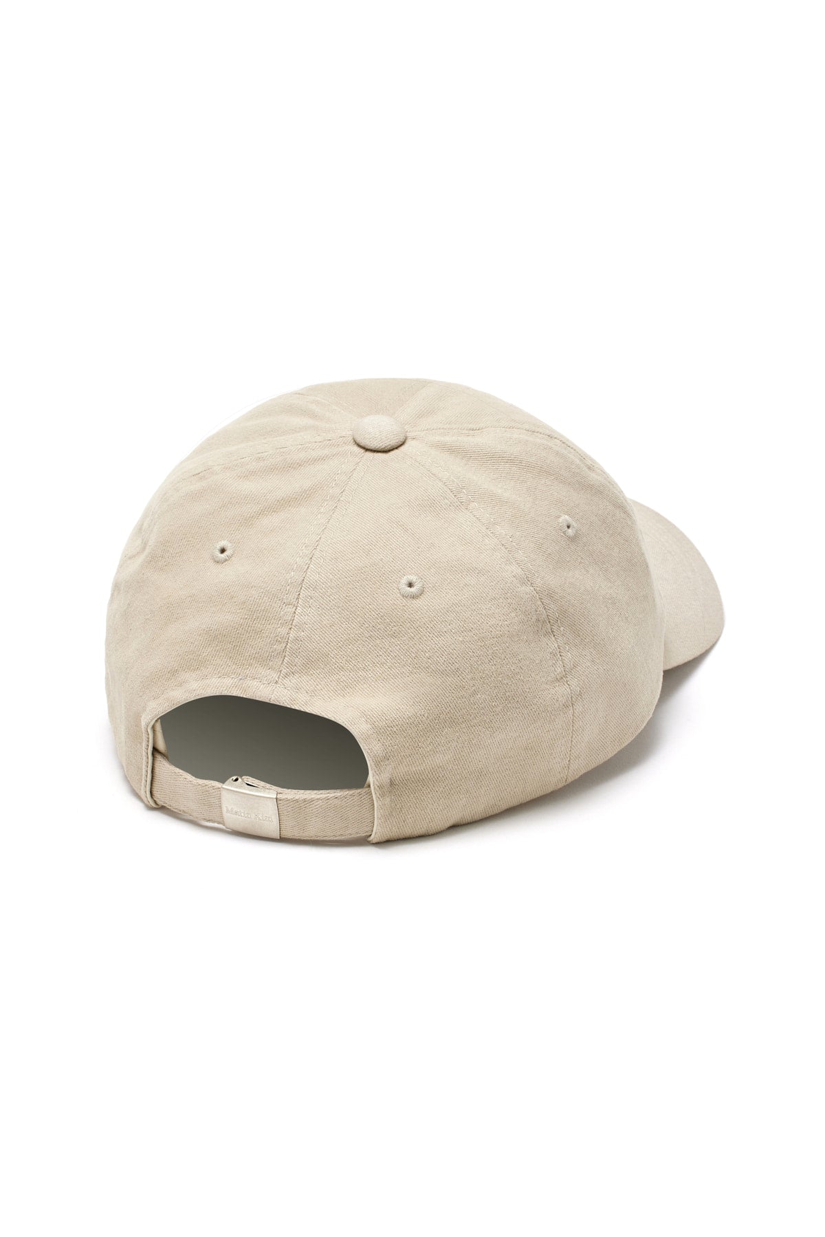 [matinkim] MATIN CURSIVE BALL CAP IN BEIGE