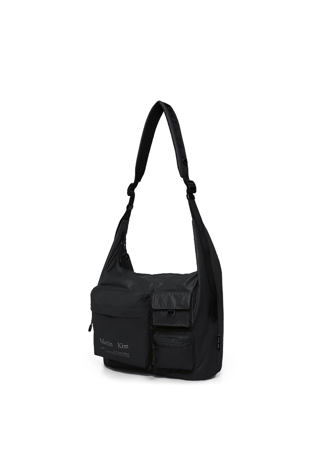 Matinkim Multi-Pocket Lite Cross Bag IN Black