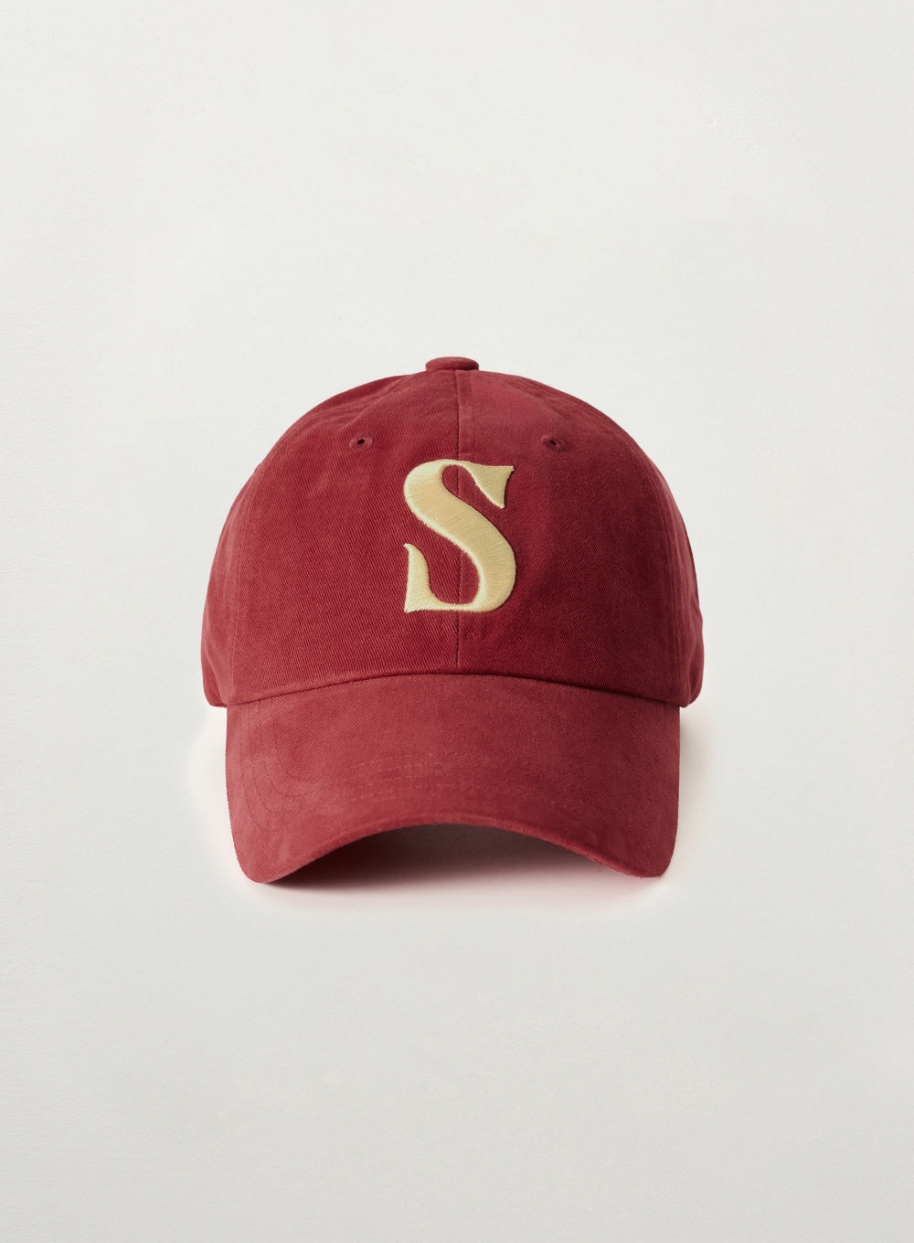 [satur] Vintage Casual Ball Cap - Red