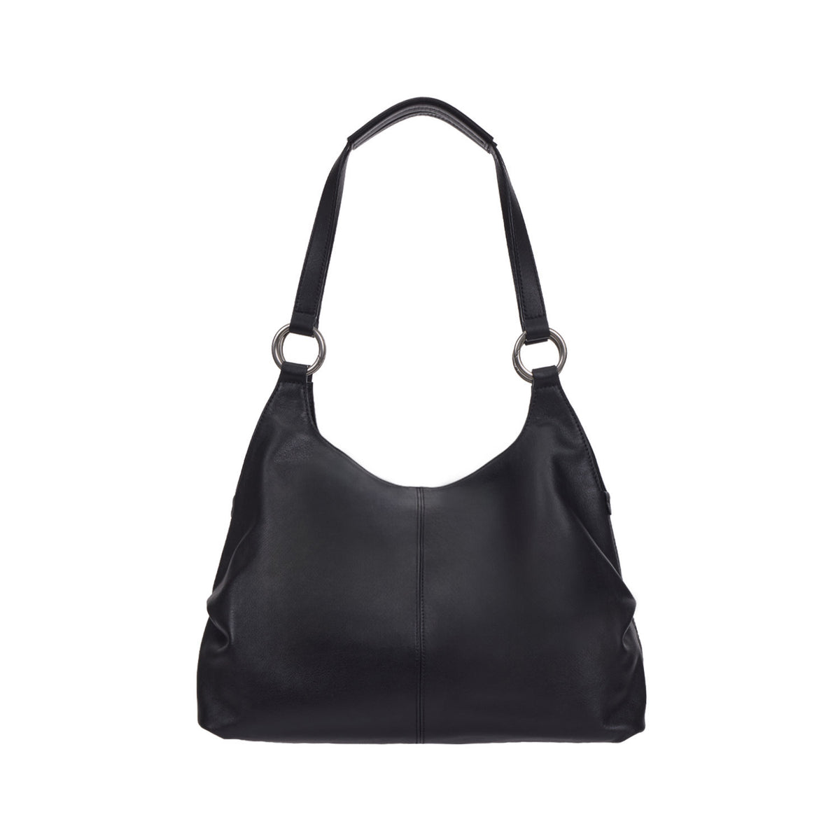 Vunque Halfmoon Attache Two Handle Shoulder Black