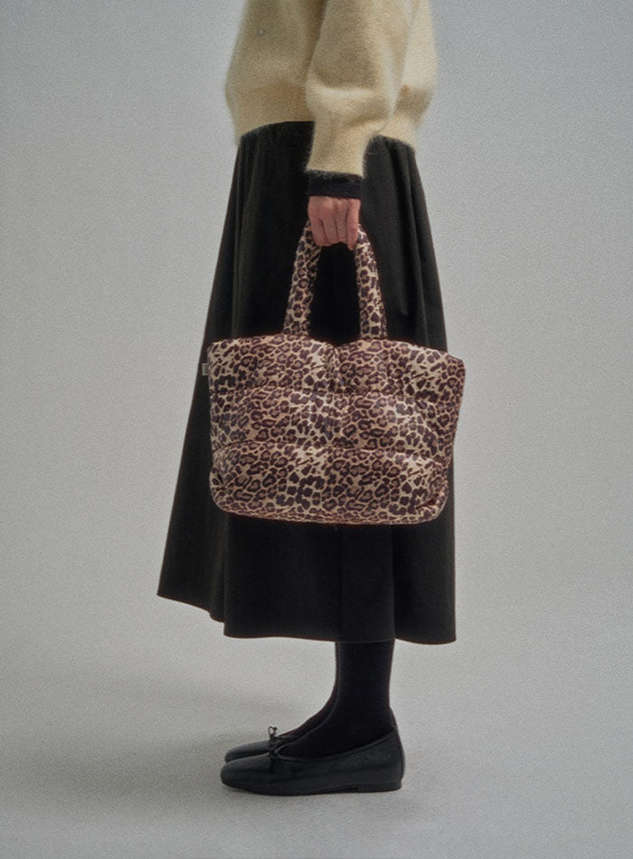 Mango Maniplease Cell Padded Bag Leopard