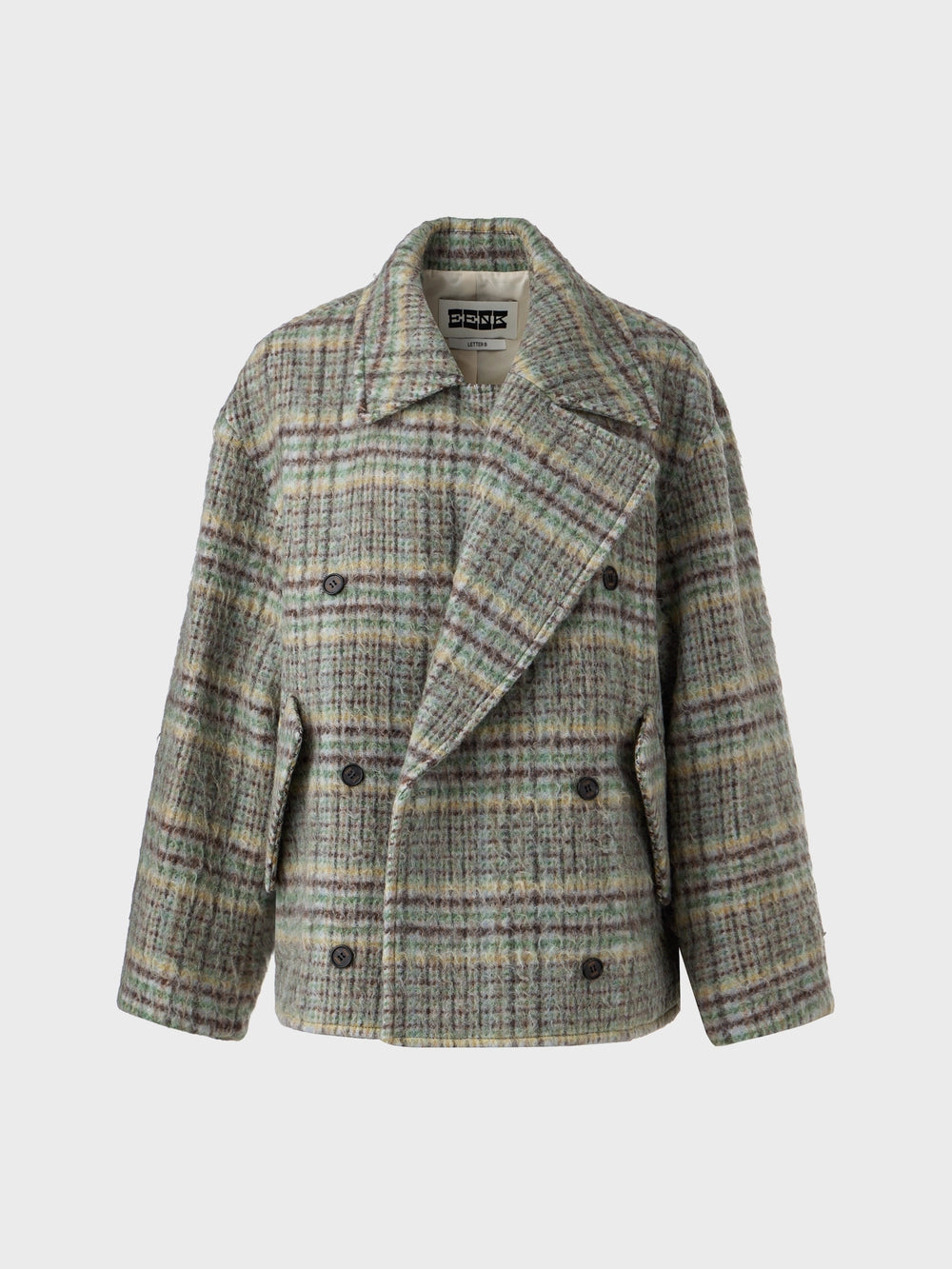 EENK Oversized Short Coat - Multi