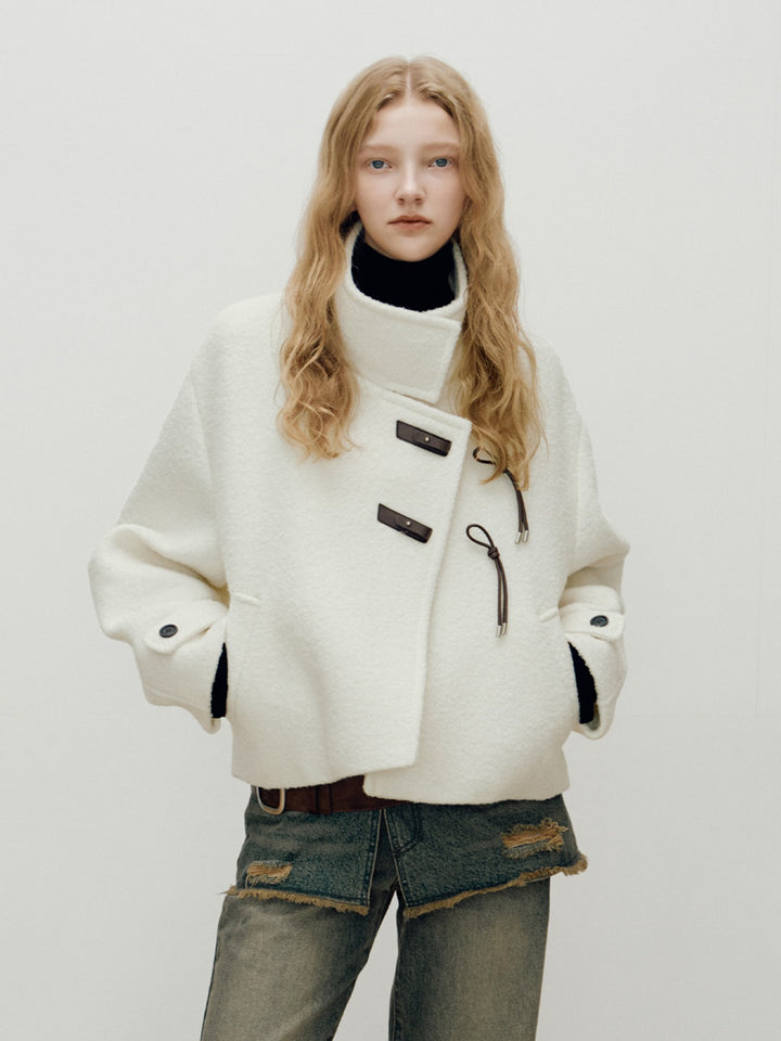 Raive Buckle Detail High neck Jacket
