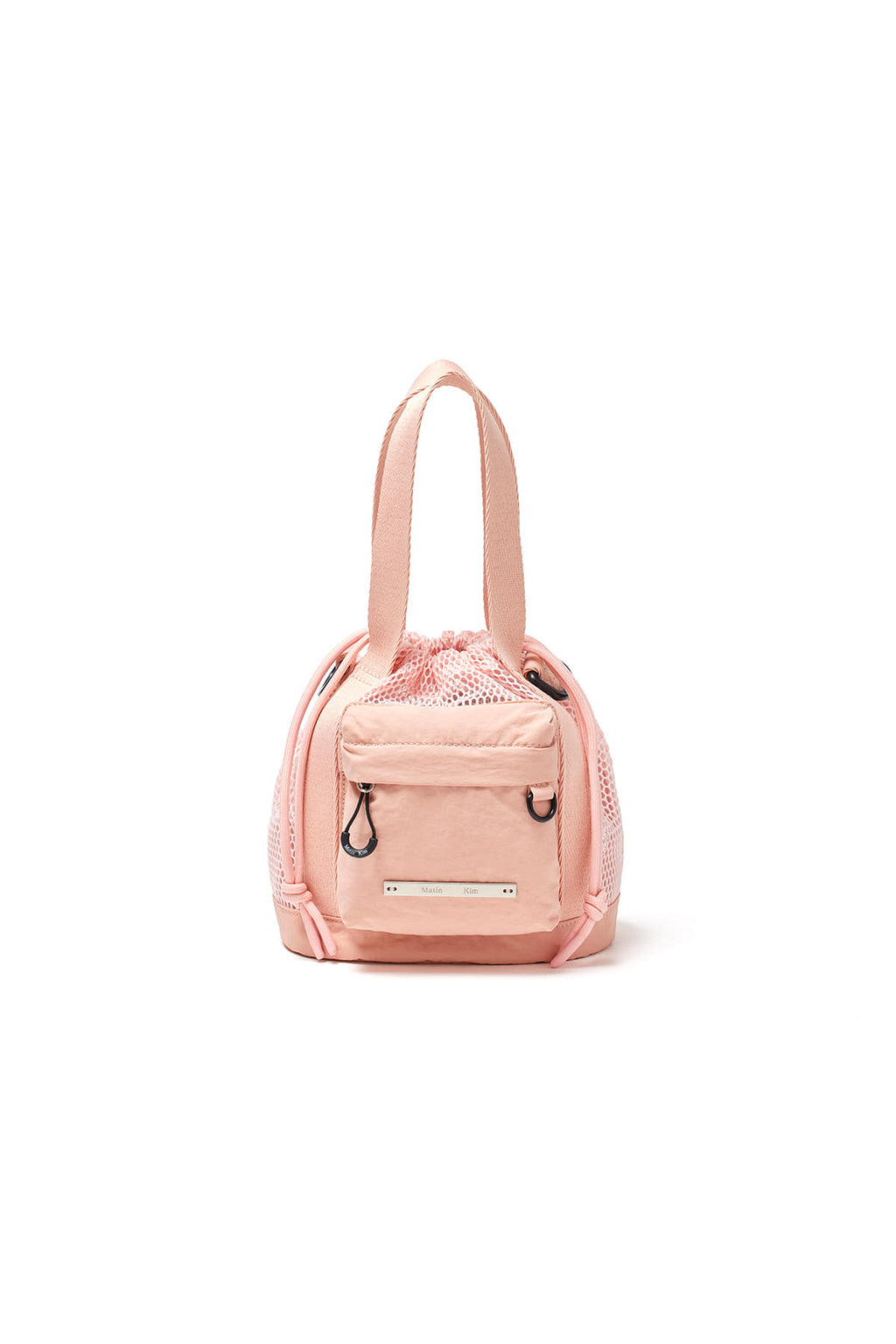 [matinkim] One Pocket Mesh Mini Bag IN Pink