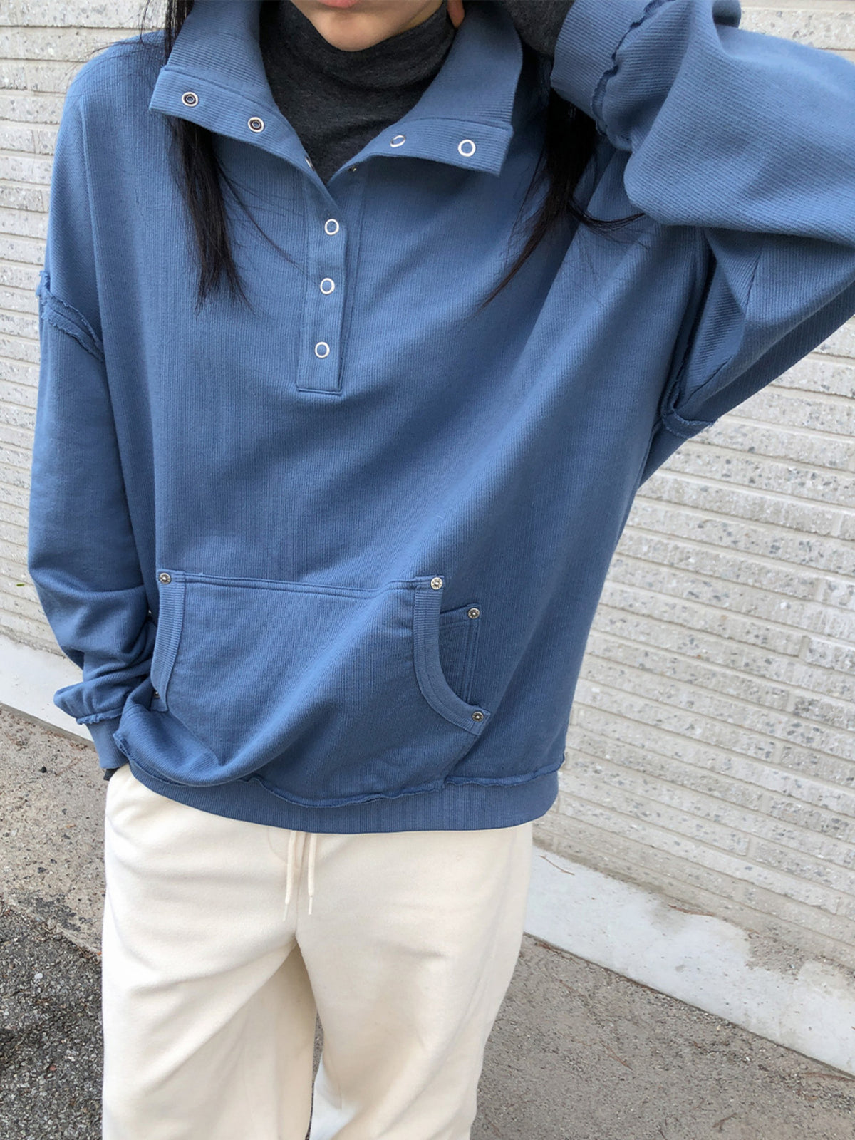 Raive Half Open Sweatshirt