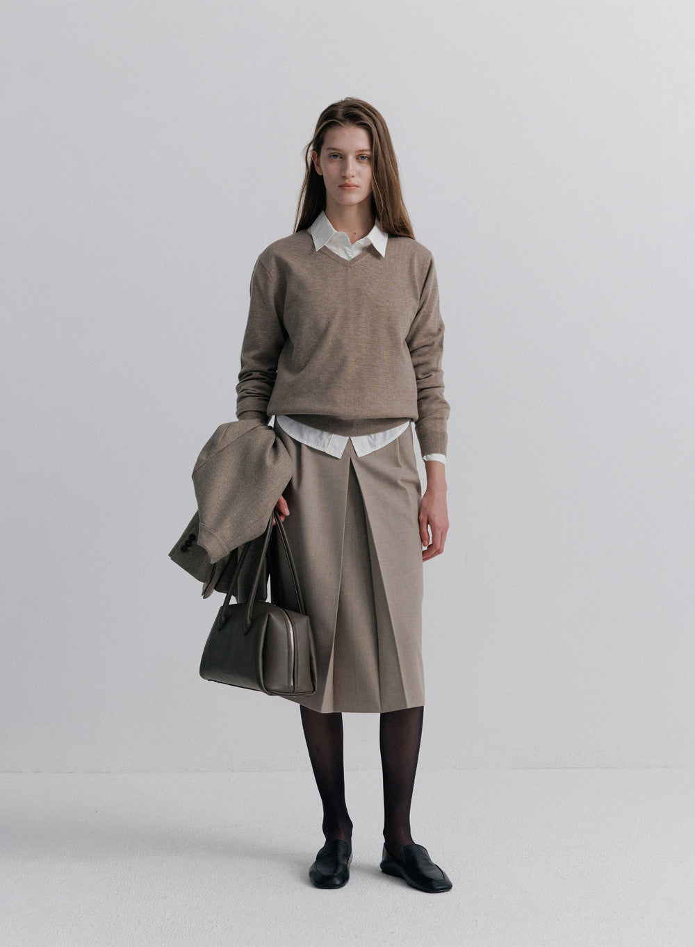Kindersalmon Yeager Wool Knit Melange