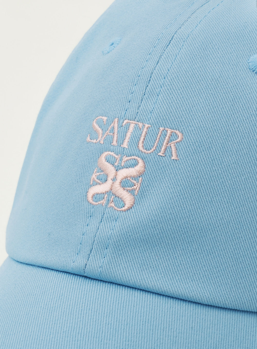 [satur] Classic Logo Ball Cap - Sky Blue