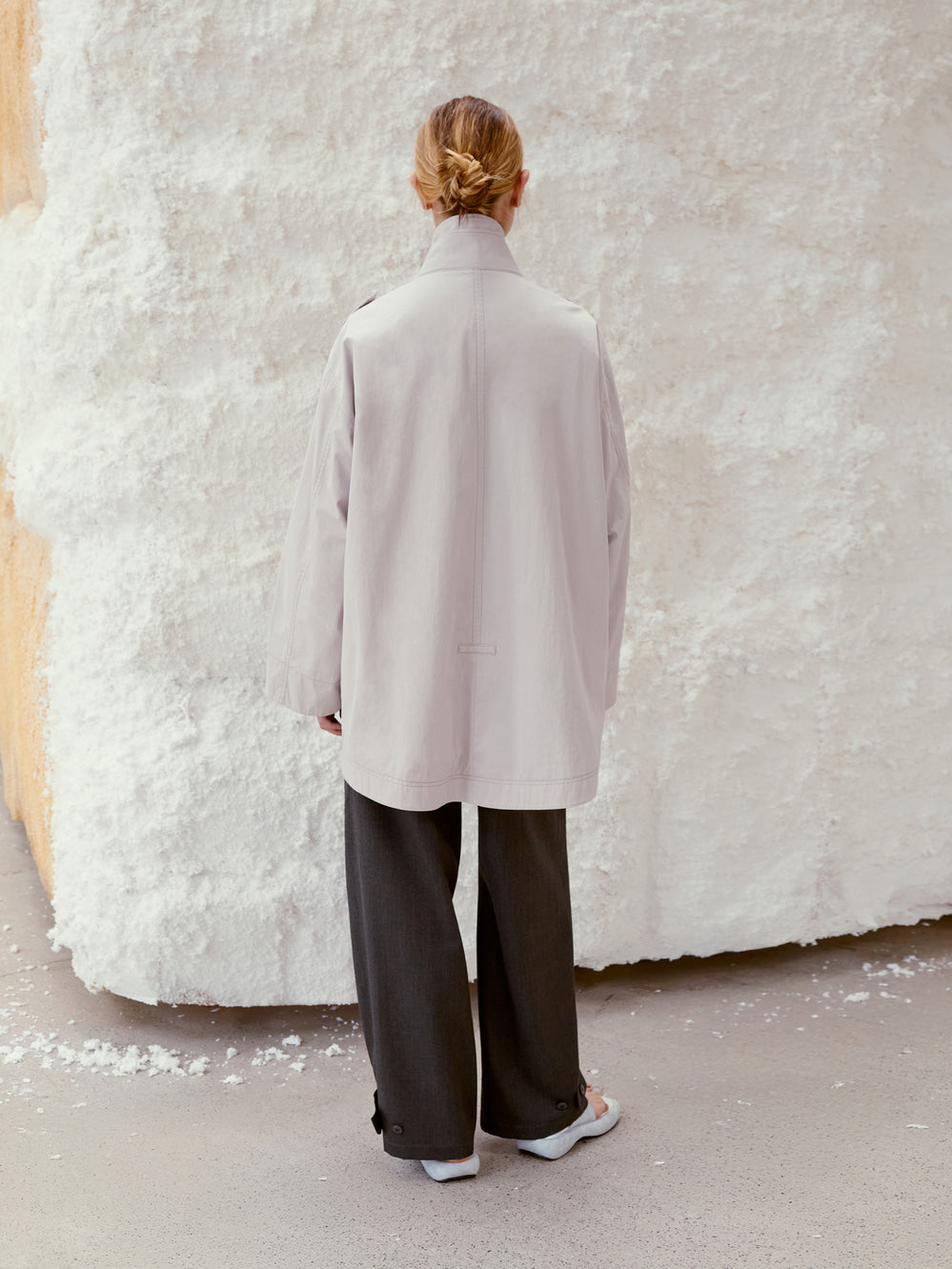 Low Classic Two Pocket Field Jacket Pink