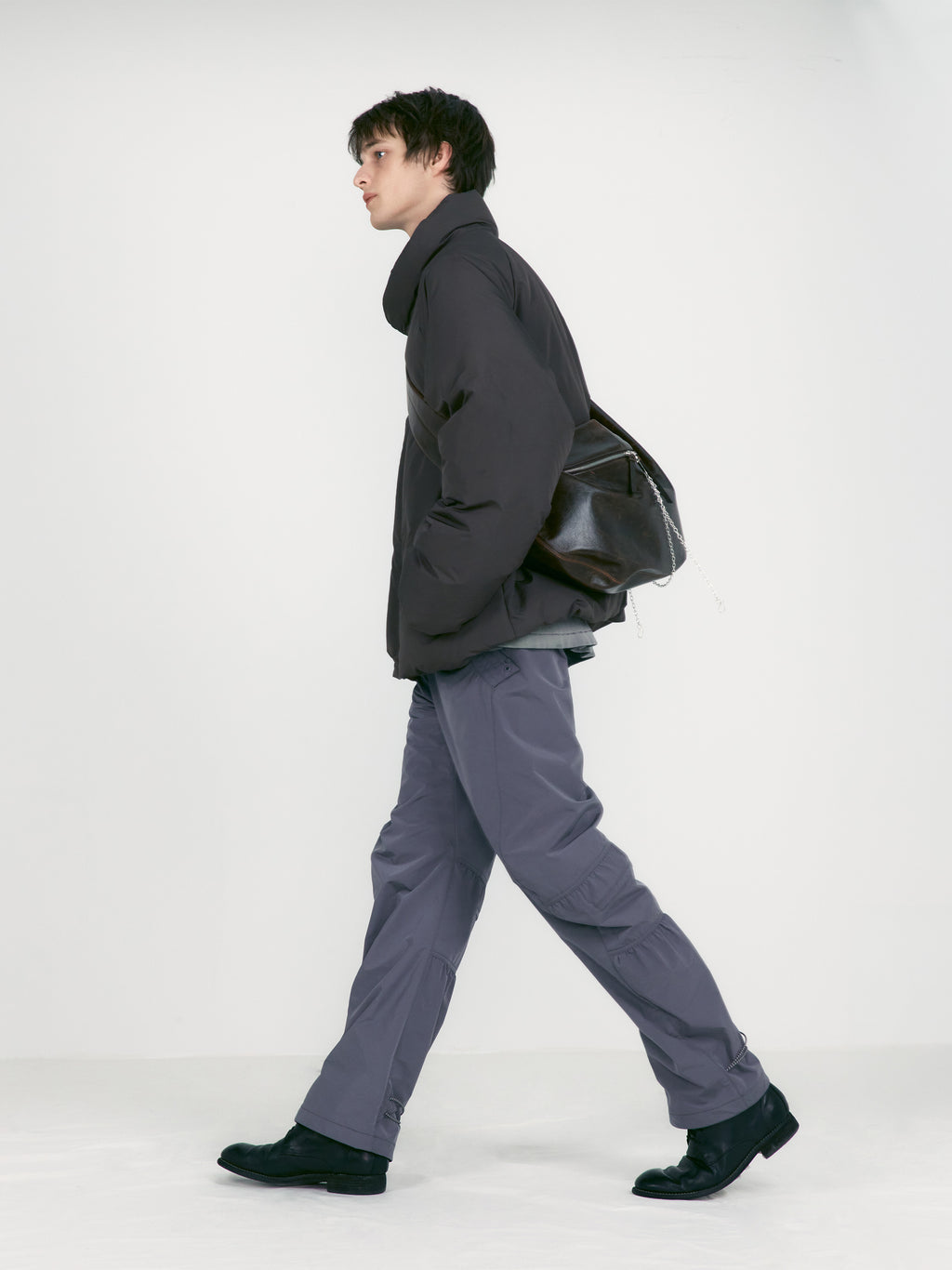 [low_classic] Removable Fur Collar Down Jacket
Brown