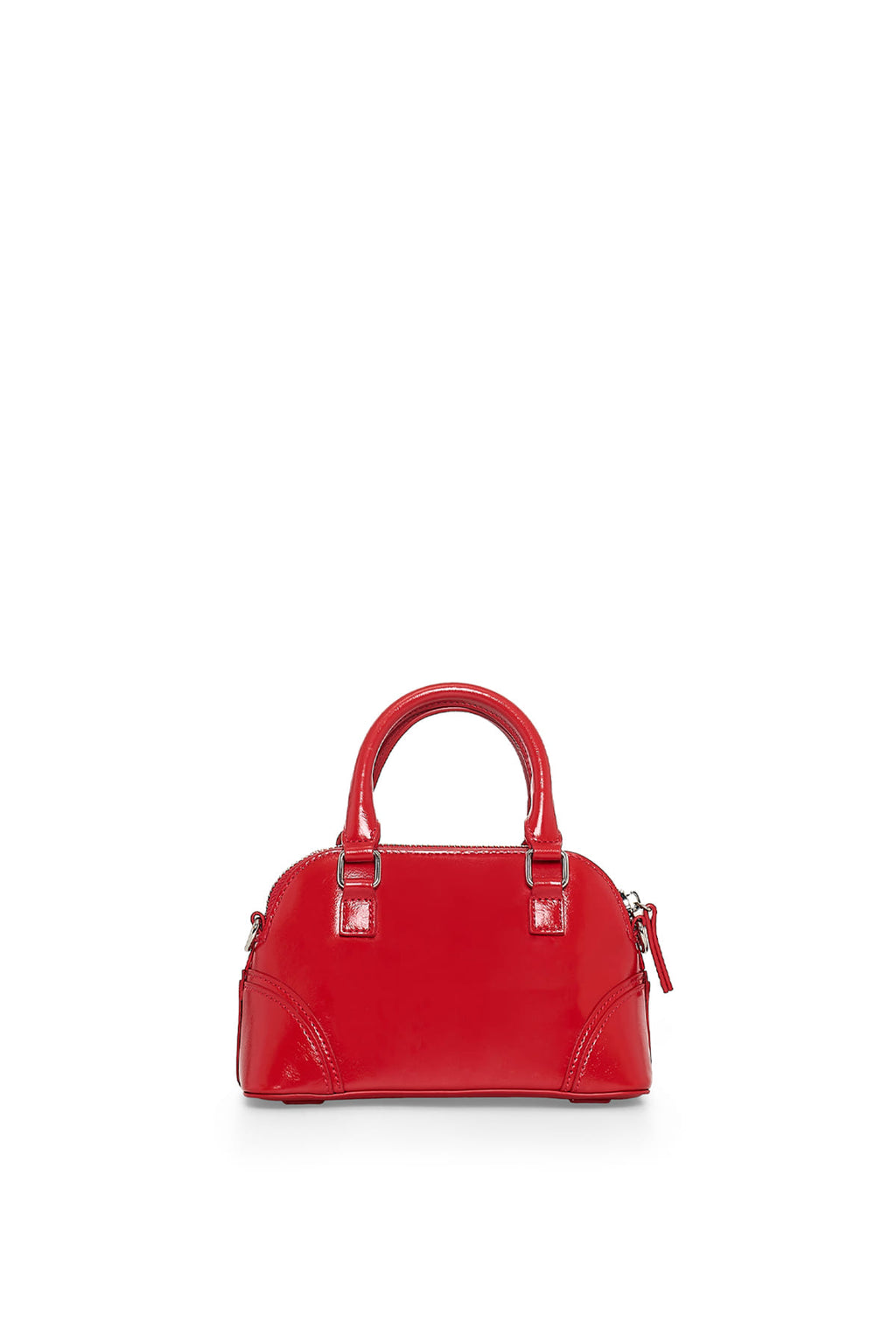 Matinkim Curve Zip Mini Bag IN Red