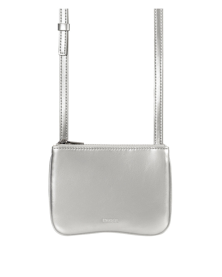 Standoil Cookie Accordion Bag / Silver