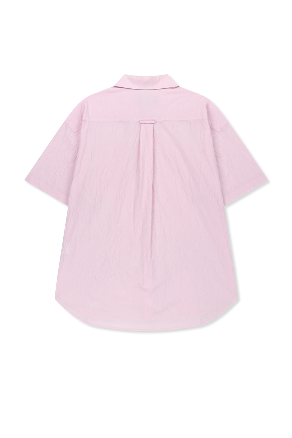 Matinkim Small Logo Over Fit Shirt For Men IN Pink