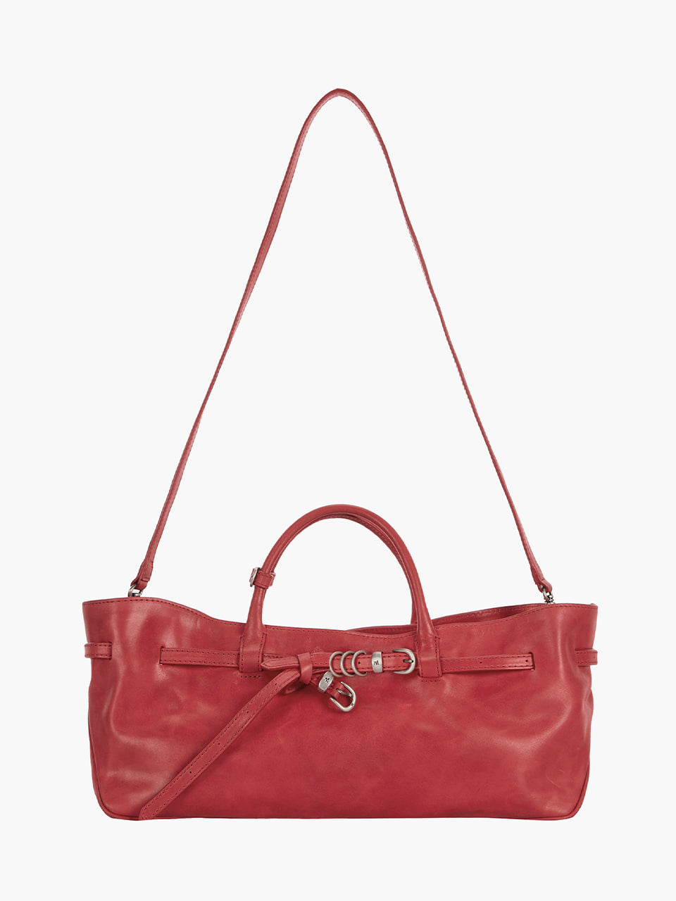 Margesherwood Grandma Used Bag apple red pull-up