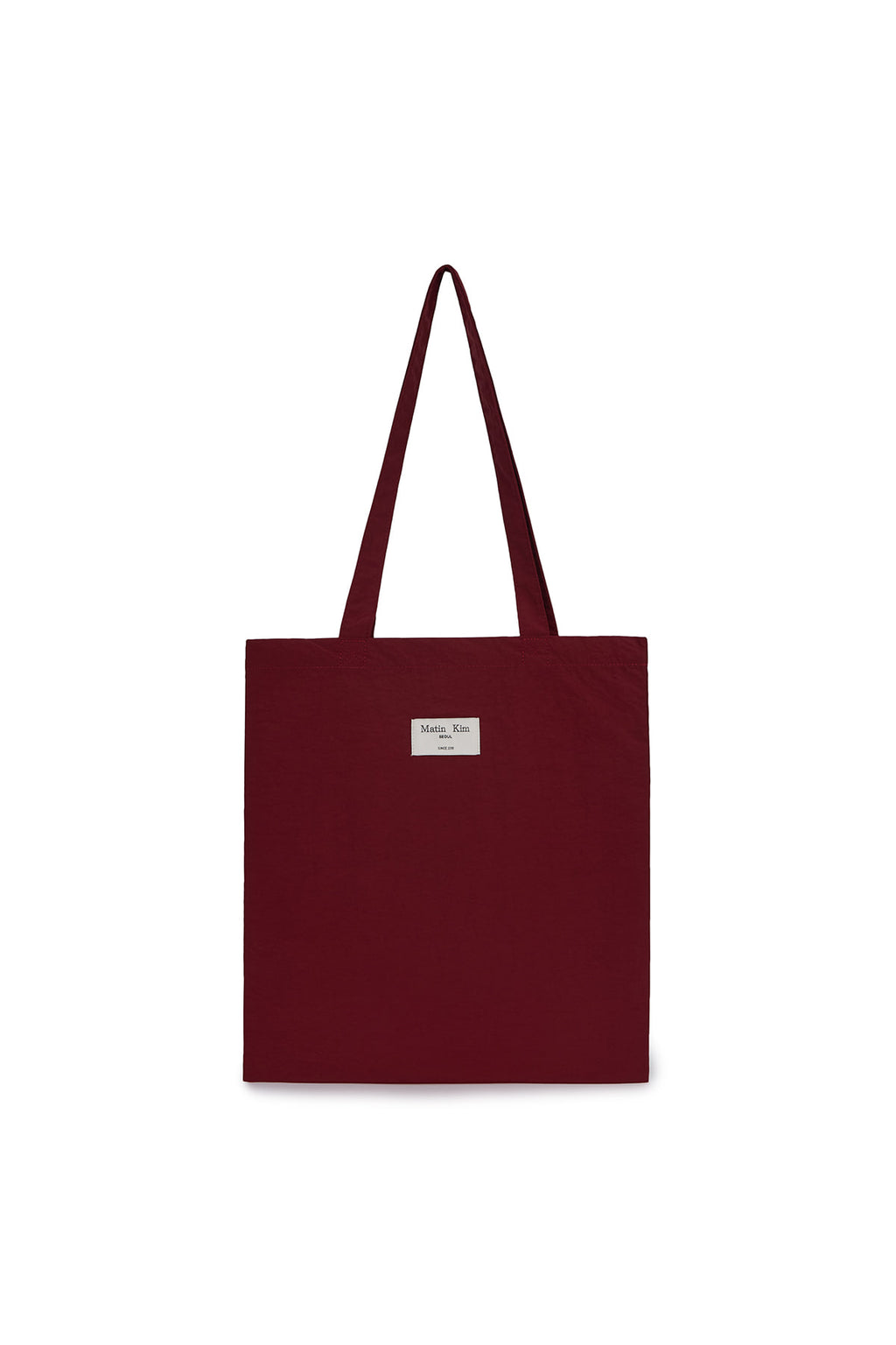 [matinkim] MATIN PALETTE ECOBAG IN BURGUNDY