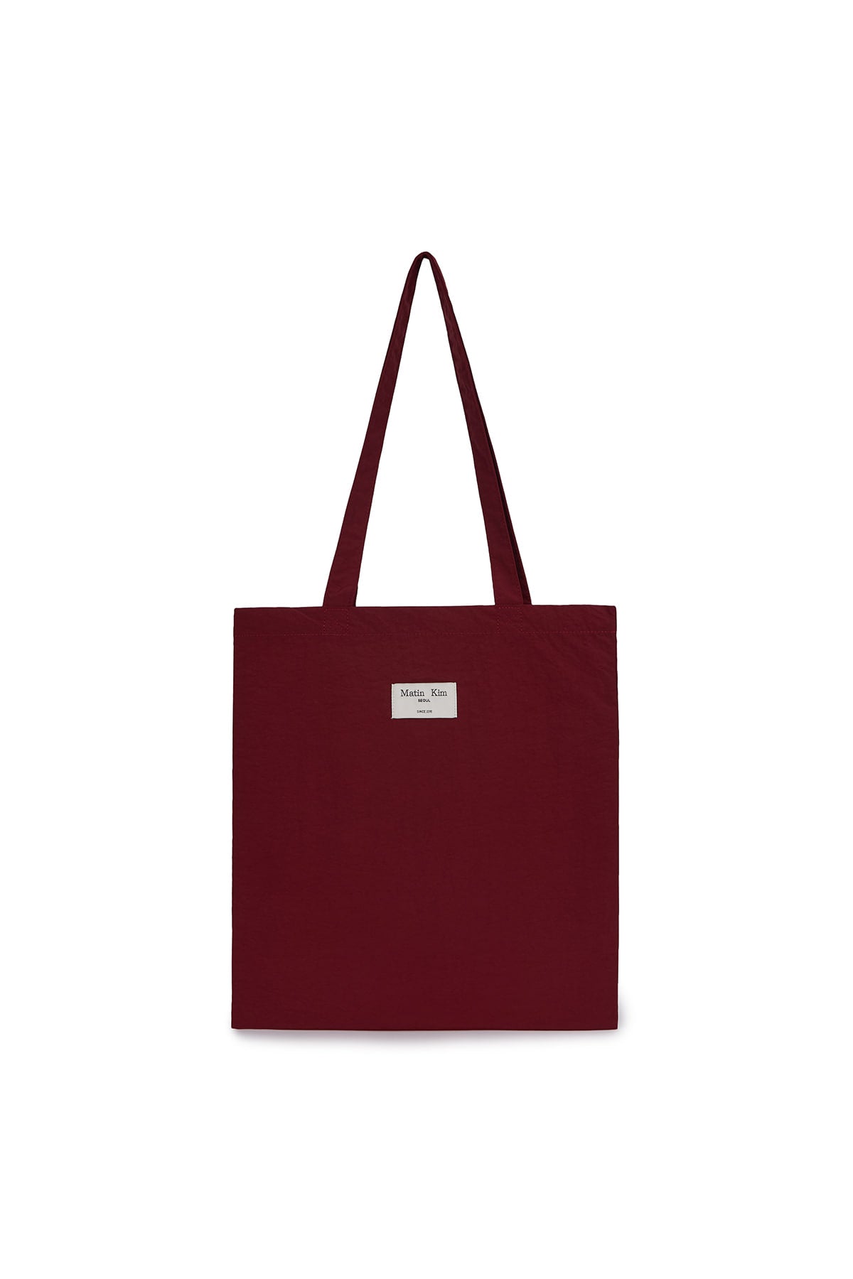 [matinkim] MATIN PALETTE ECOBAG IN BURGUNDY