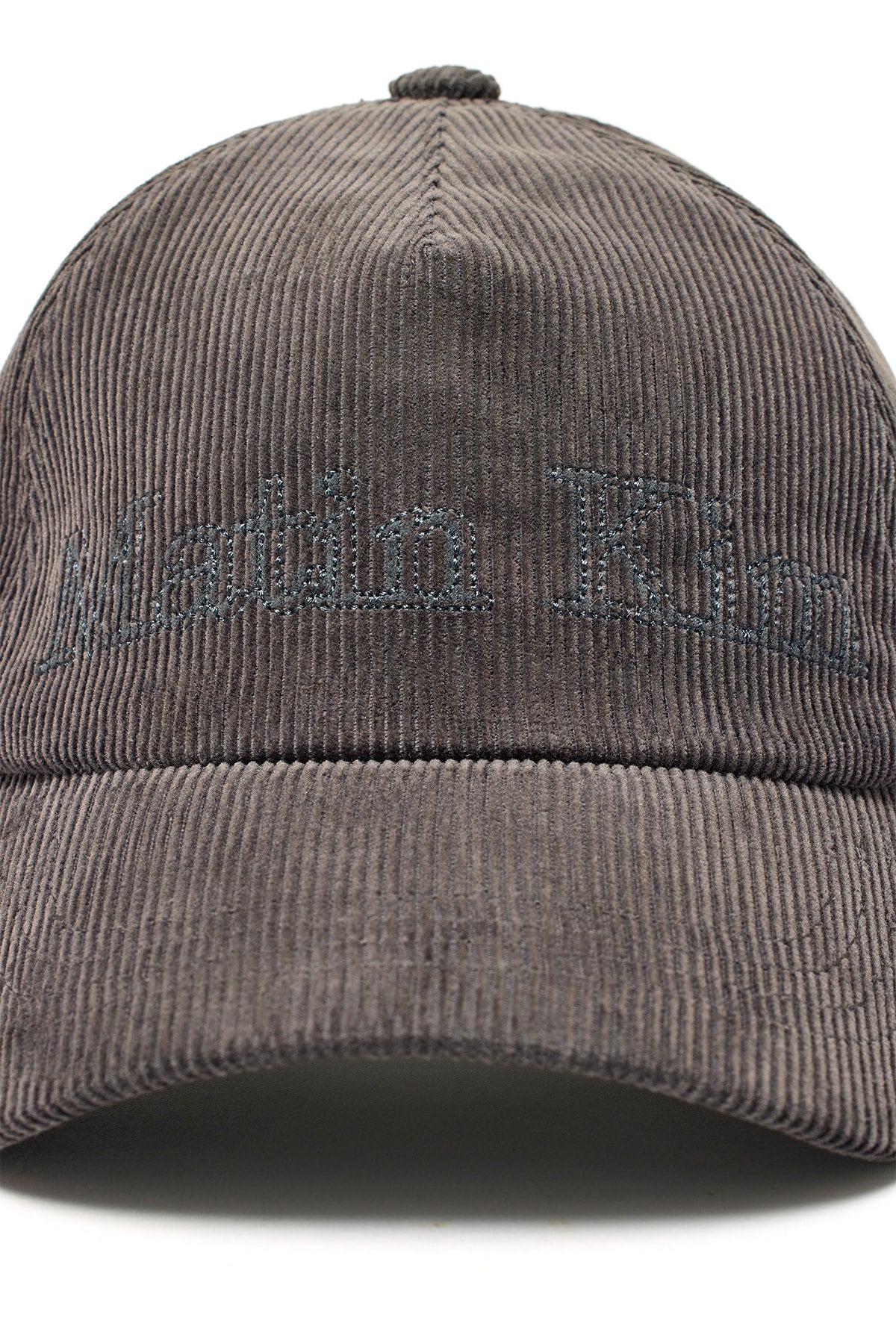 [matinkim] MATIN CORDUROY BALL CAP IN CHARCOAL