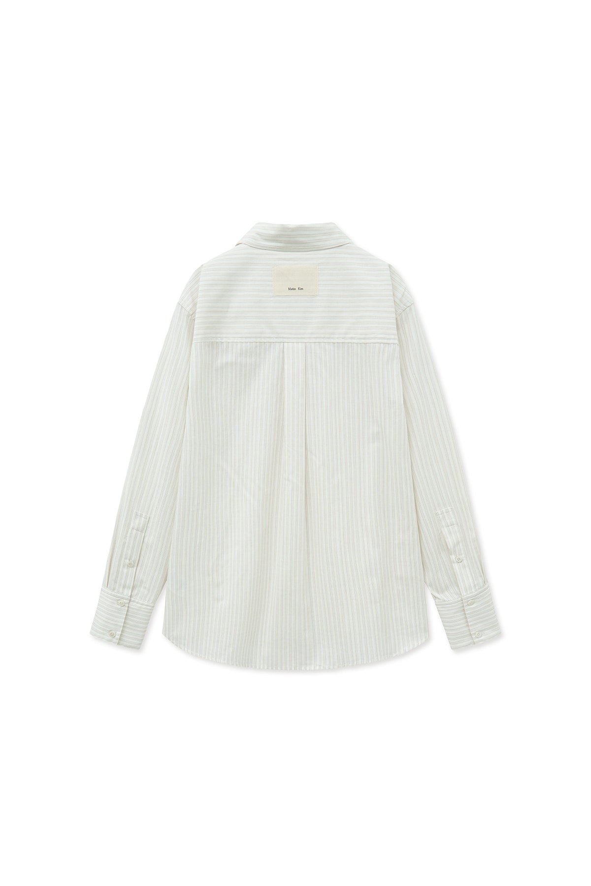 Matinkim Pocket Line Point Shirt IN Beige