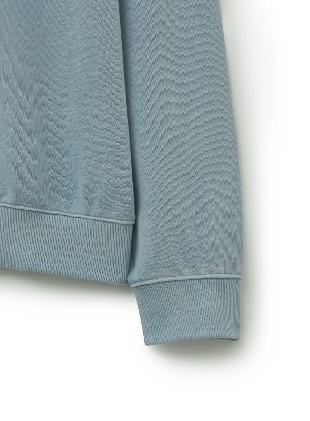 [satur] Bon Voyage Dyed Sweatshirt - Sky Blue