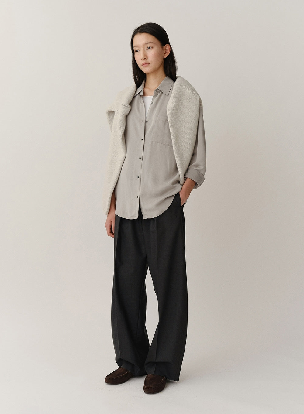 Kindersalmon Elodie Shirt Celadon