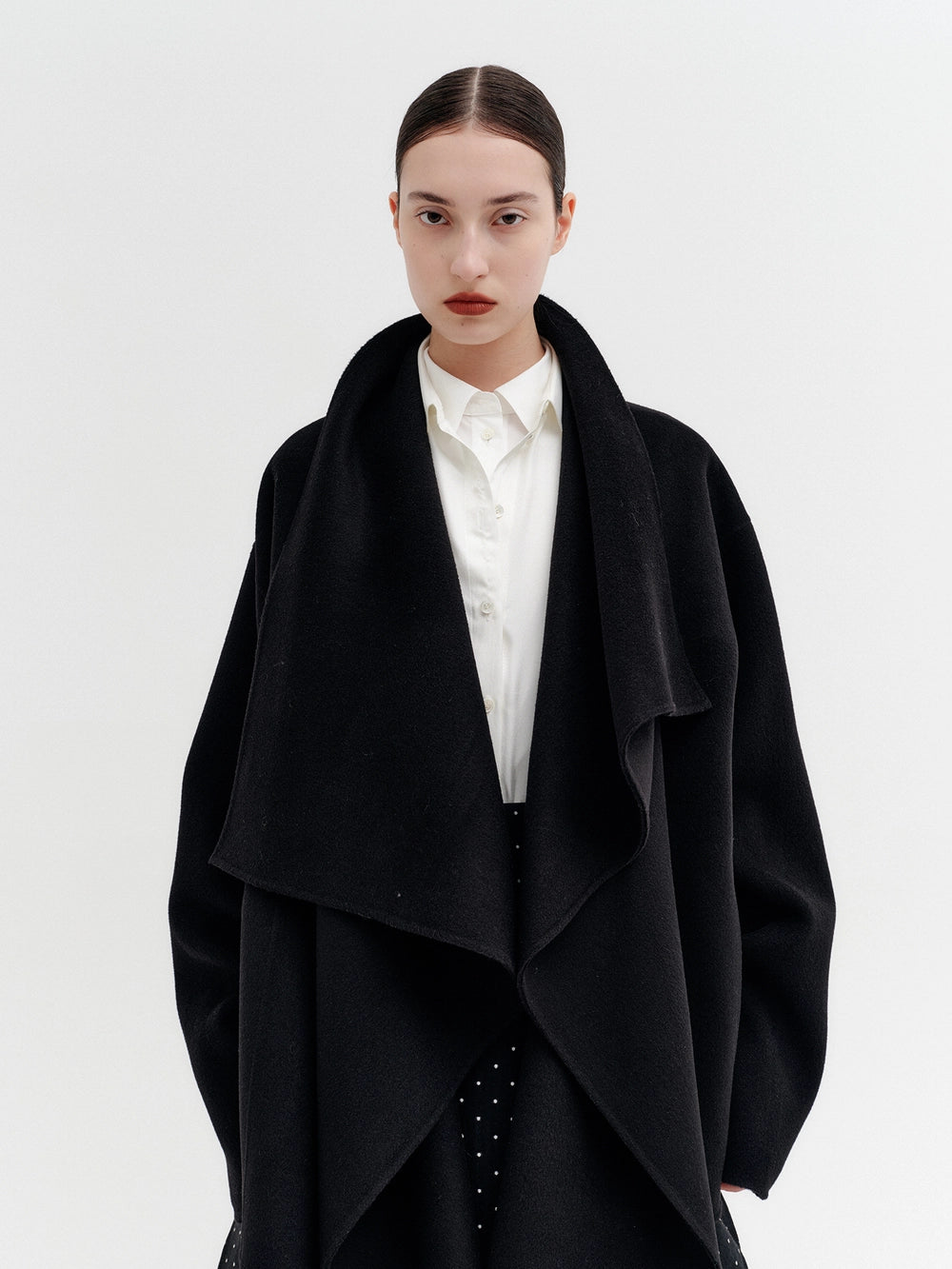 EENK Flow Draping Jacket - Black