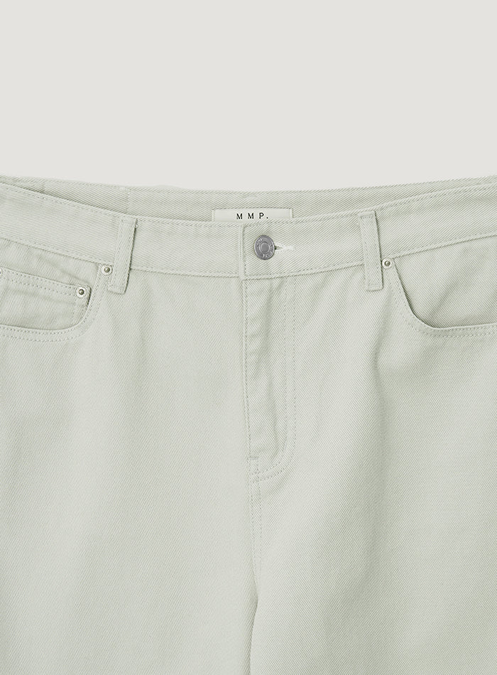 Mango Maniplease Youth Jeans Ash Mint