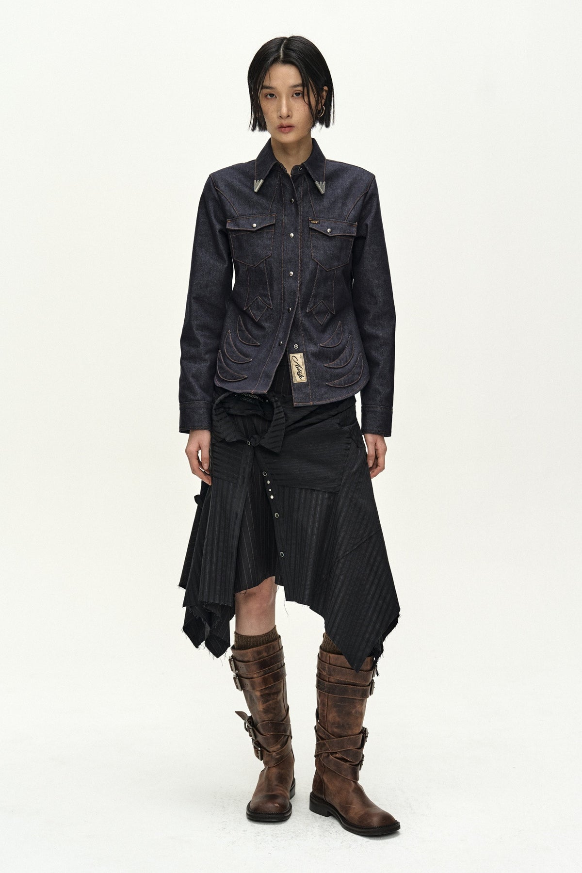 Andersson Bell Western Patched Shirt