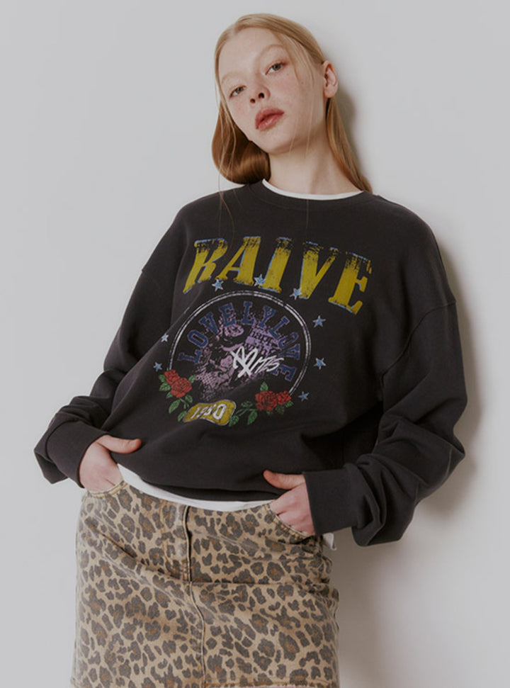 Raive Love Bites Graphic Sweatshirt