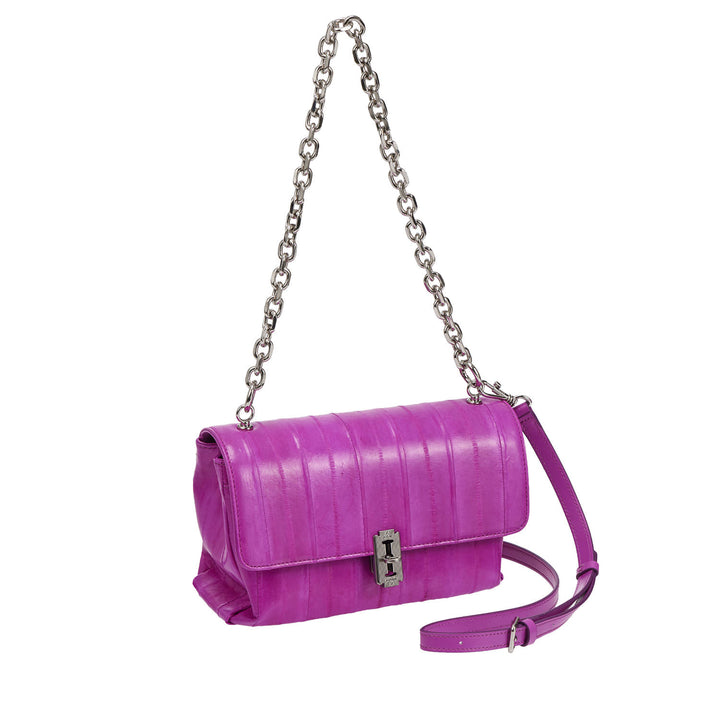 Vunque Ecllat Toque Baguette Shoulder S Azalea Pink