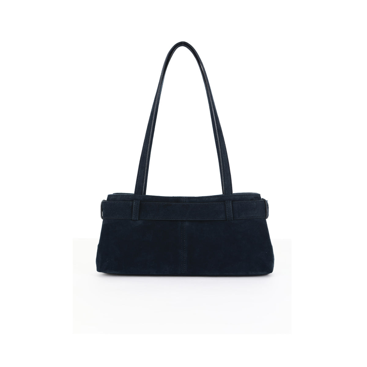 Osoi Shoulder Brocle Mini Suede Navy