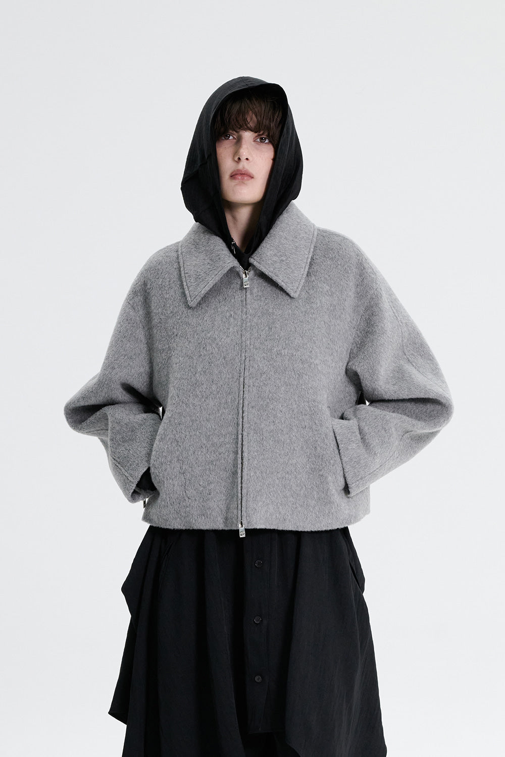 Treemingbird Traum Short Zip-up Gray