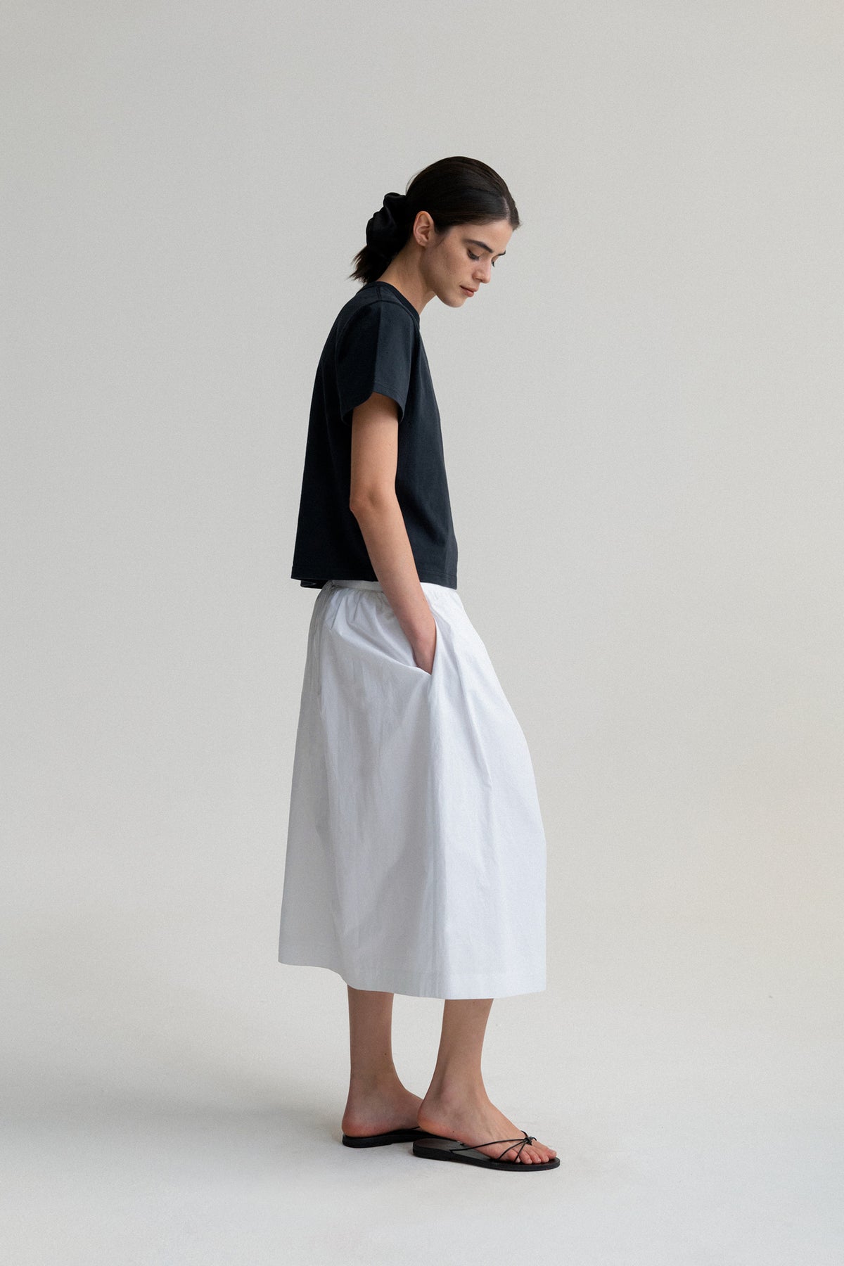 Nothing Written Mori cotton t-shirt (Black)