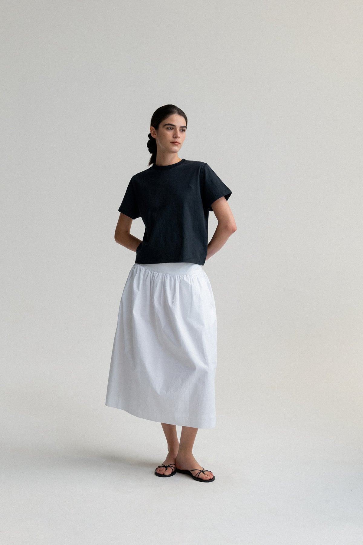 Nothing Written Mori cotton t-shirt (Black)