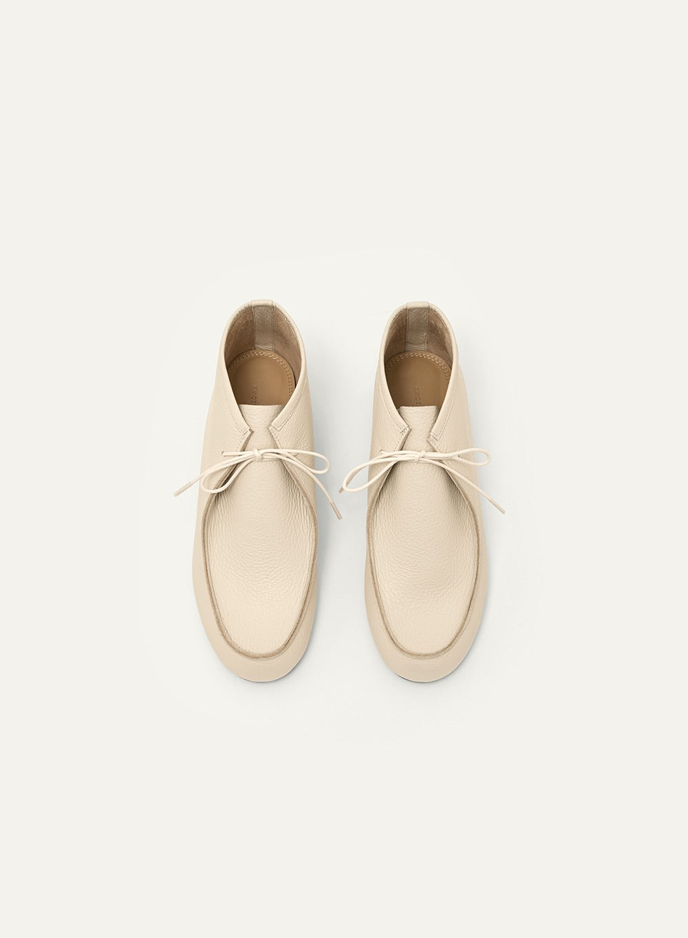 Kindersalmon Breeze Leather Loafer Salt-Cream