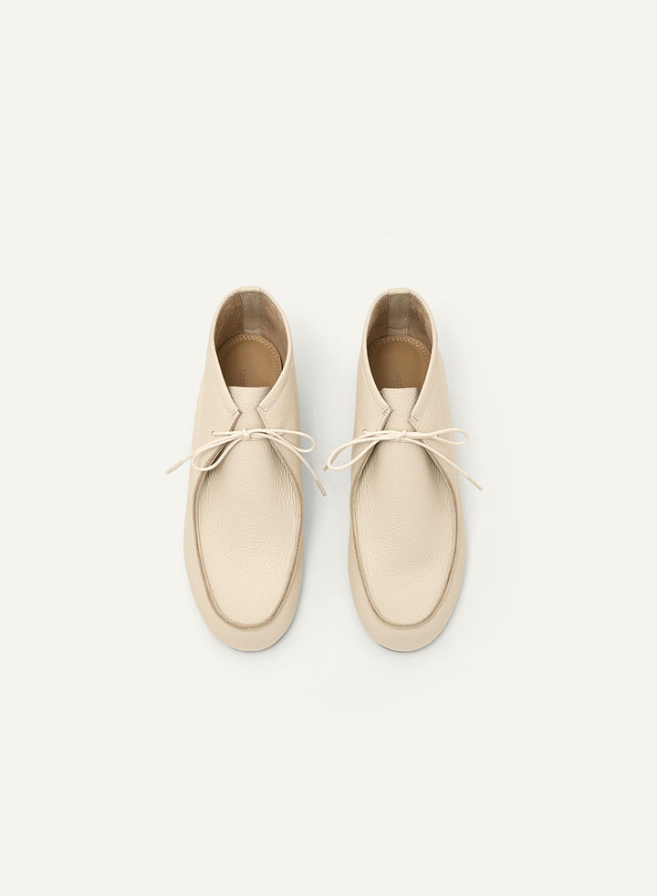 Kindersalmon Breeze Leather Loafer Salt-Cream