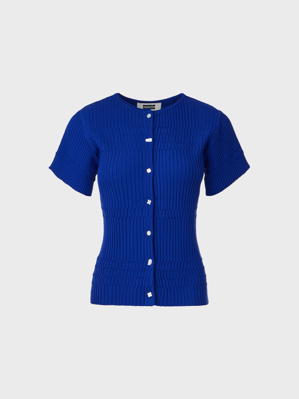 EENK Dual Style Knitwear Top - Blue